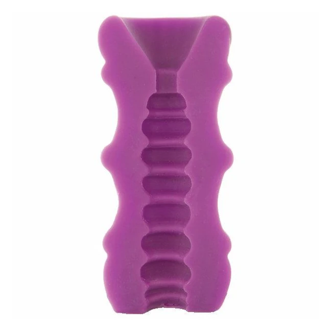 Mood Pleaser Thick Ribbed Purple - Experience Intense Stimulation with the Mood Pleaser Thick Ribbed Purple