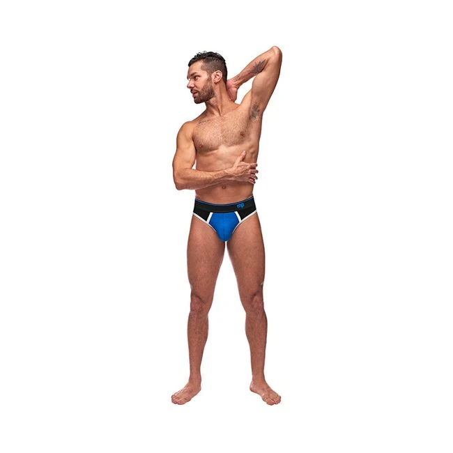 Mp Retro Sport Panel Thong Blu Lx - Fabric & Feel