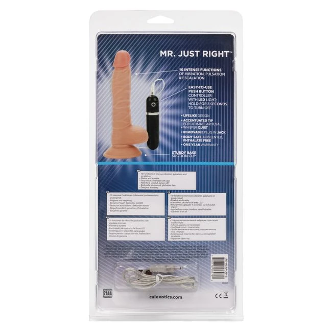 Mr Just Right Elite Eight Ivory - Vibration Modes and Features