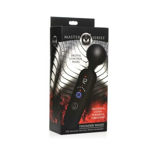 Ms Thunder Wand Black - Experience the Ultimate in Sensation with the Ms Thunder Wand Black