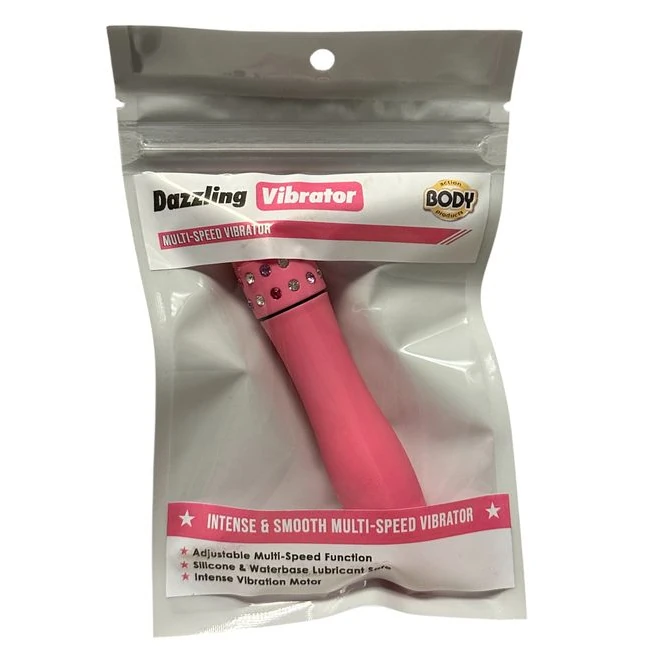Multi Speed Dazzling Vibrator - Curves That Follow the Hand