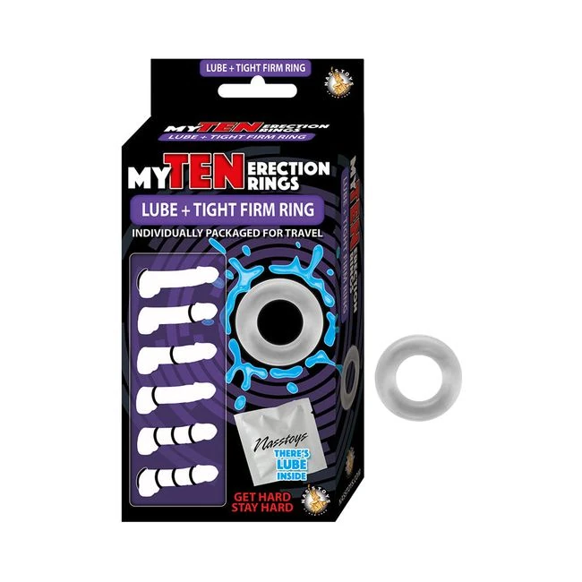 My Ten Erection Rings Clear - Overview