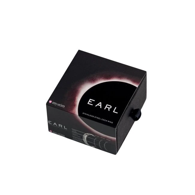 Mystim The Earl - Round C-ring, Brushed - Overview