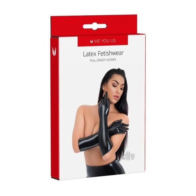 Myu Latex Full Length Glove - Stretch Latex Cut Close for Smaller Hands
