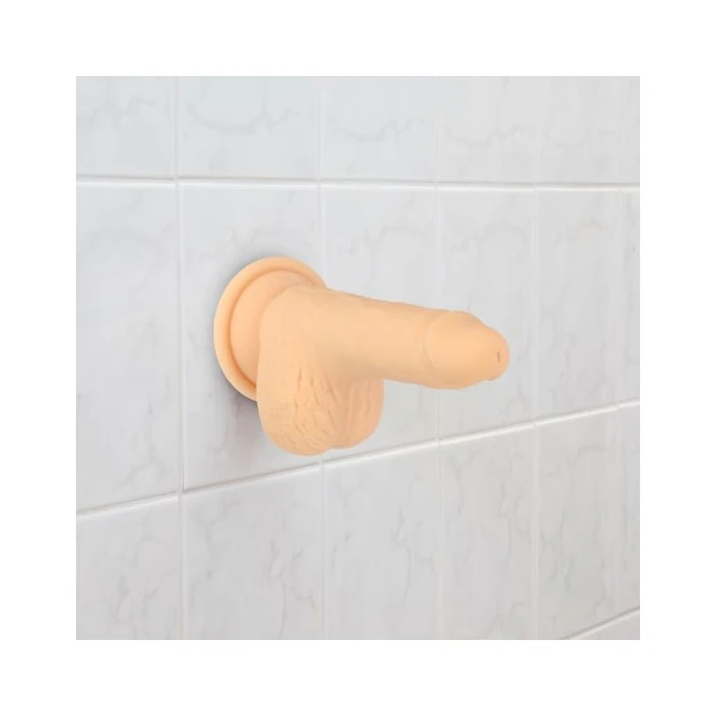 Naked Addiction 6.5in Vanilla Thrusting Dong W/ Remote - Additional Features