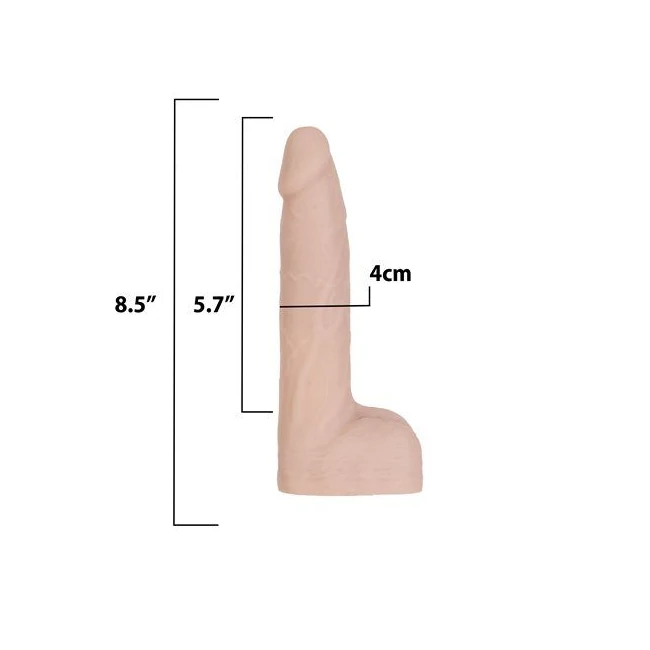 Naked Addiction 8.5in Maximum Thrusting & Vibrating Dong - Features & Functionality