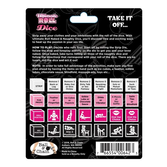 Naked & Naughty Dice - Overview