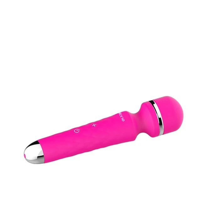 Nalone Rock Wand Massager Silicone Pink - How It Feels