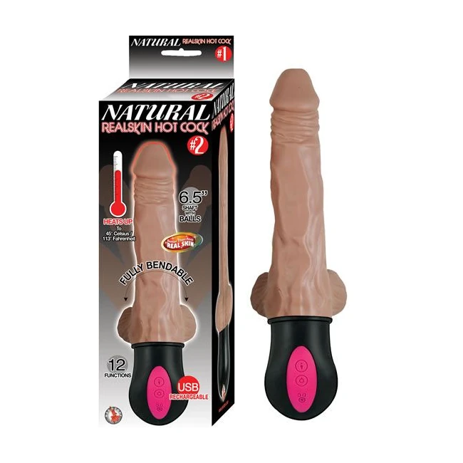 Natural Realskin Hot Cock - How It Feels