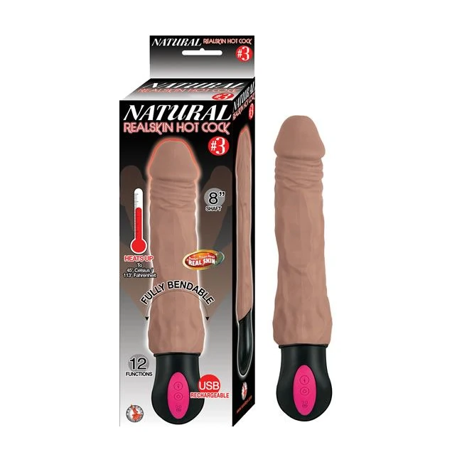 Natural Realskin Hot Cock - Vibration Modes