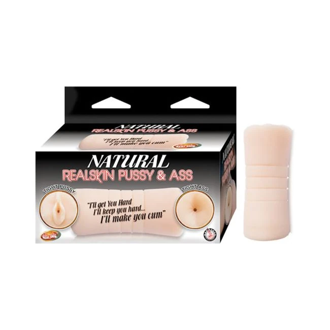 Natural Realskin Pussy & Ass Beige Stroker - What Is the Internal Texture Like?