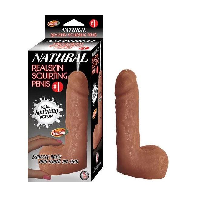Natural Realskin Squirting Penis #1 - Shape & Texture