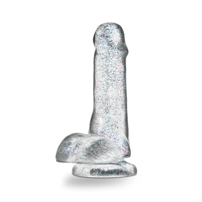 Naturally Yours 6 Glitter Cock Sparkling Clear " - Shape & Texture