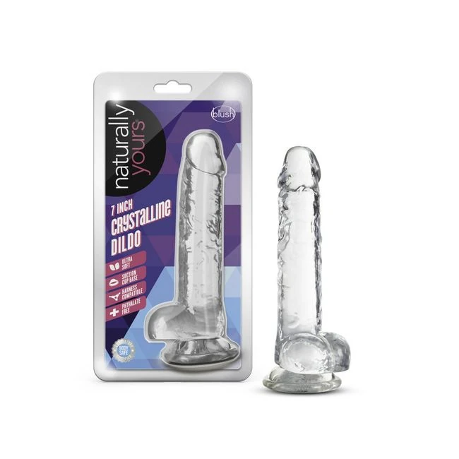 Naturally Yours Diamond Crystalline Dildo - Shape & Texture