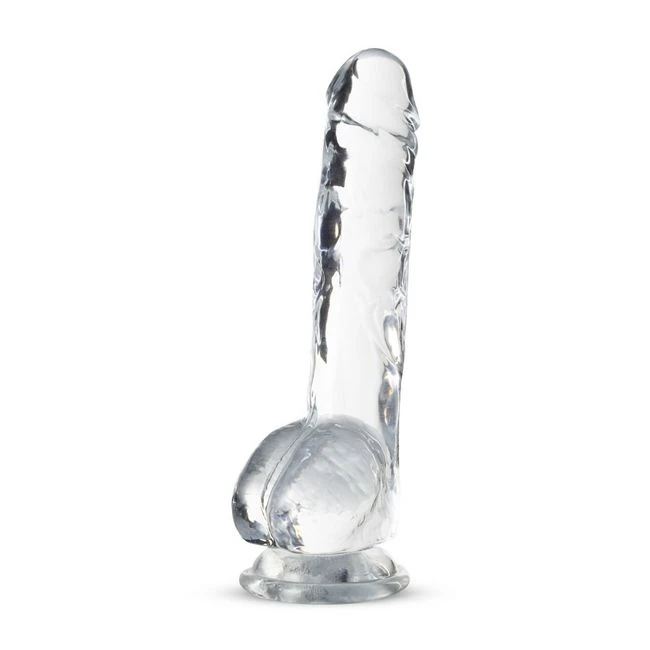 Naturally Yours Diamond Crystalline Dildo - Uso sin manos y con arnés