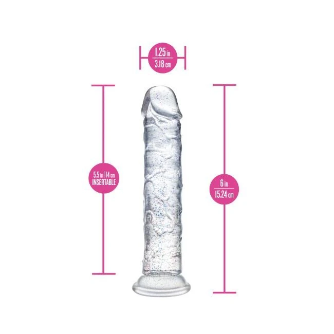Naturally Yours Gala 6in Sparkling Clear - Shape & Texture