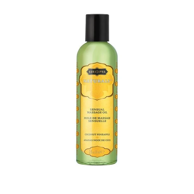 Naturals Massage Oil Coconut Pineapple - Experience the Sensual Touch of Naturals Massage Oil Coconut Pineapple