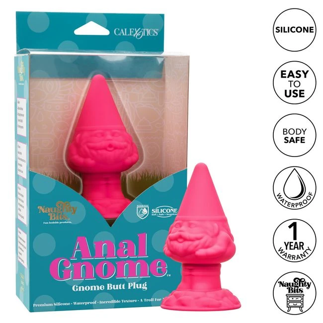 Naughty Bits Anal Gnome Butt Plug - Features & Use