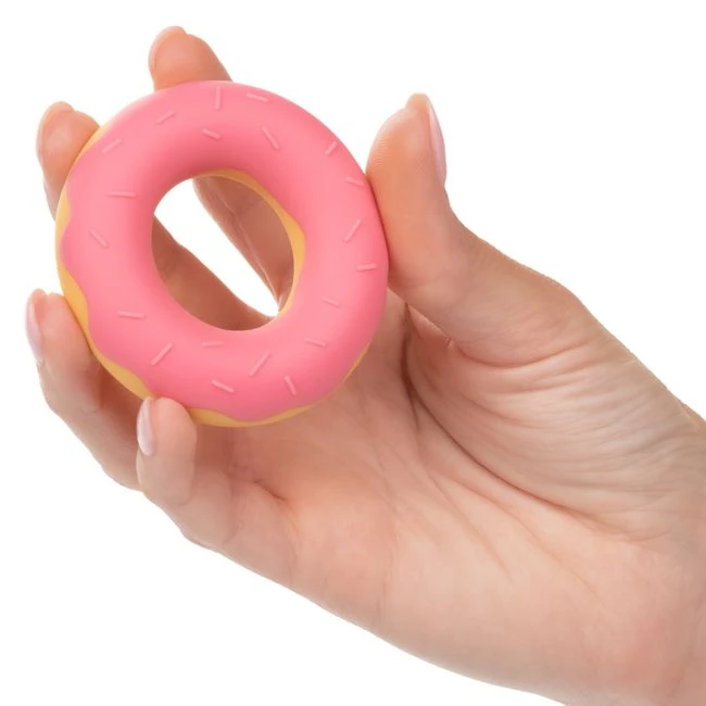 Naughty Bits Dickin' Donuts Silicone Donut Cock Ring - What Stands Out