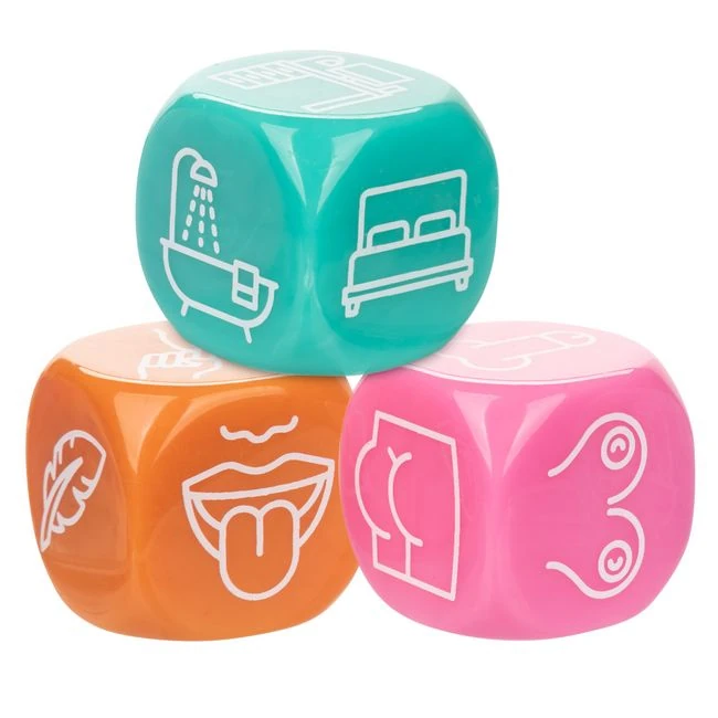 Naughty Bits Roll with It Icon Based Sex Dice - Overview