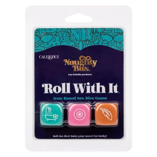 Naughty Bits Roll with It Icon Based Sex Dice - Key Details
