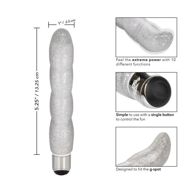 Naughty Bits Screwnicorn Majestic G Spot Vibrator - How It Feels