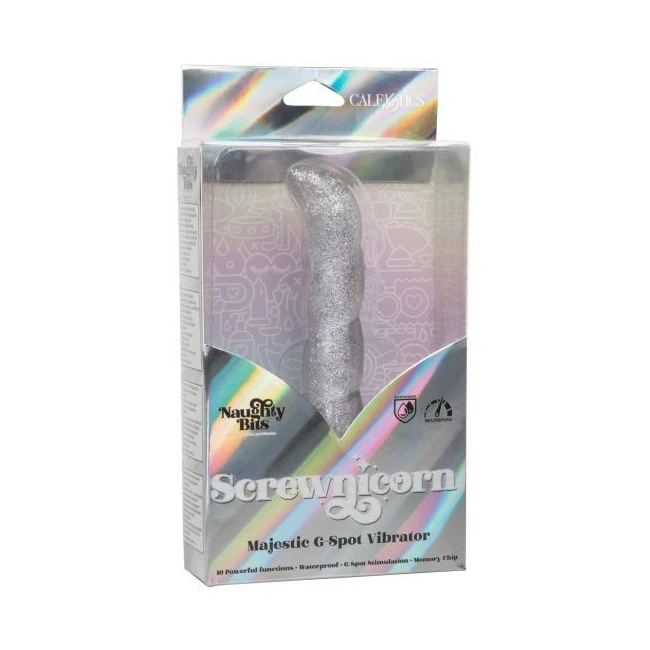 Naughty Bits Screwnicorn Majestic G Spot Vibrator - Power & Performance