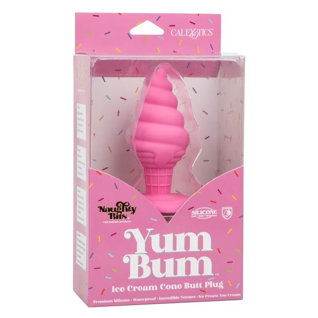 Naughty Bits Yum Bum Ice Cream Butt Plug - Shape & Comfort