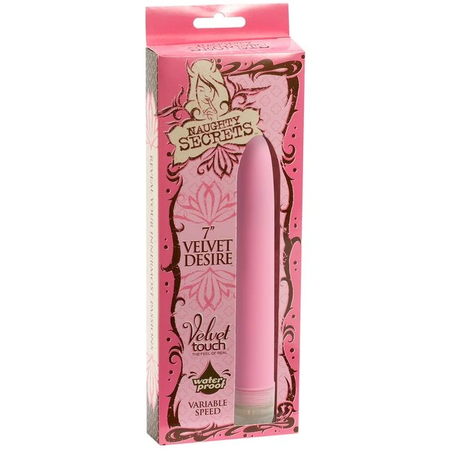Naughty Secret Velvet Desire 7in Vibe - Vibration Modes and Control