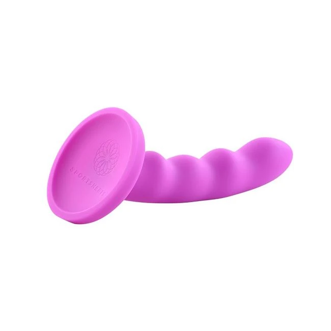 Nautia 8in Silicone Dildo Purple - Overview