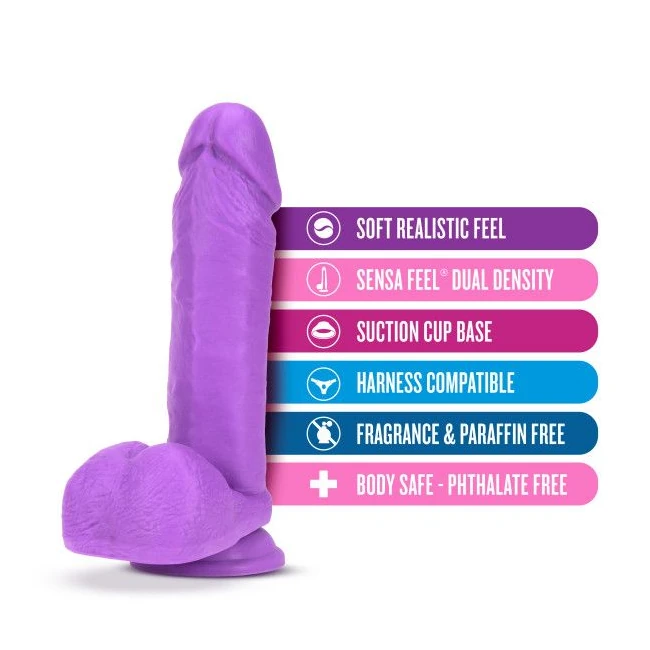 Neo Dual Density Dildo Neon - Material & Feel