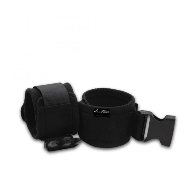 Neoprene G-Spot Pal - Adjustable Black Neoprene Cuffs, 7 by 1.85