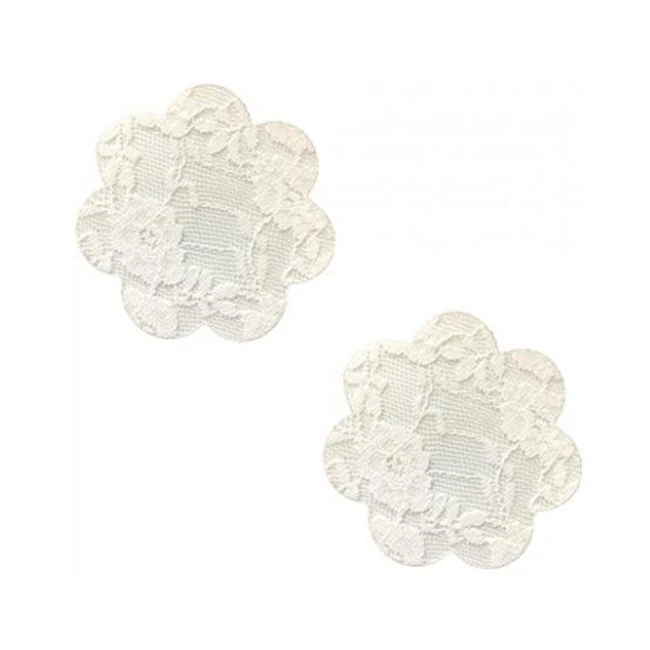 Neva Nude Lace Petal Flower Pasties - Fabric & Feel