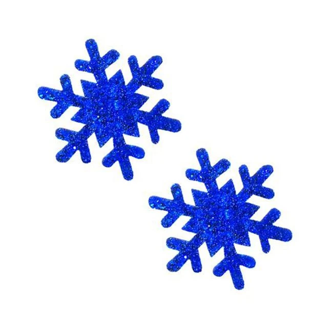 Neva Nude Pasties Snowflake Glitter - Specifications