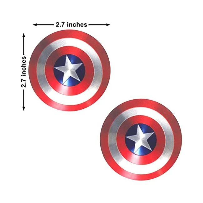 Neva Nude Pasty America Shield - Fit & Sizing