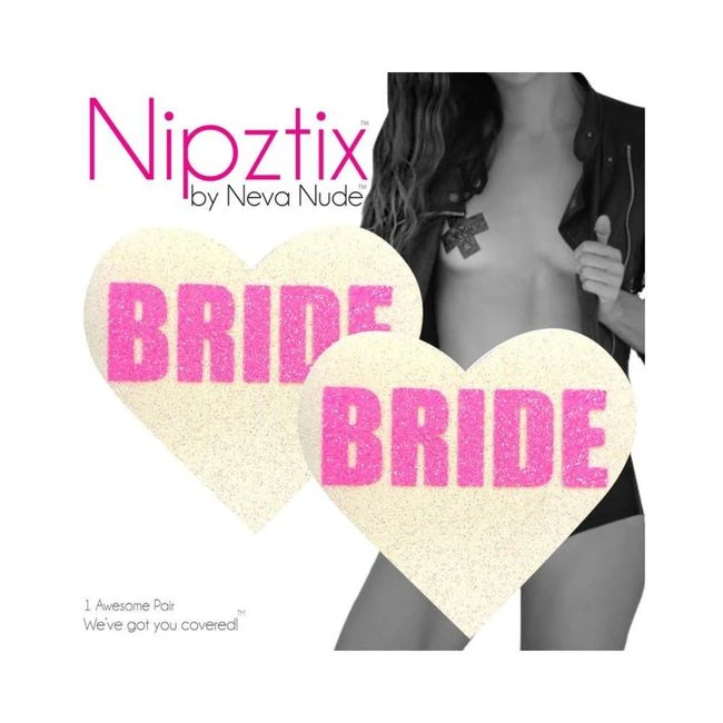 Neva Nude Pasty Bride Heart Uv Neon Pink - Fit & Sizing