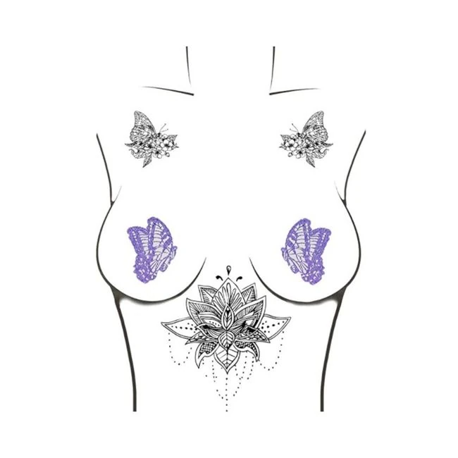 Neva Nude Pasty Butterfly Glitter Lavendar - What Is the Neva Nude Pasty Butterfly Glitter Lavender?