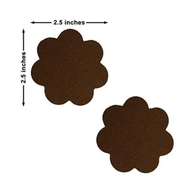 Neva Nude Pasty Petal Nude Chocolate - Fabric & Feel