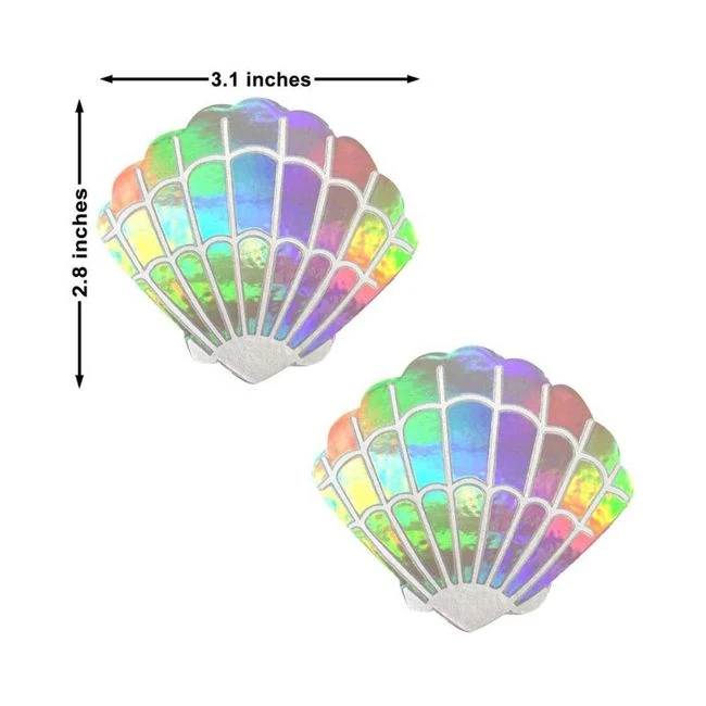 Neva Nude Pasty Shell Holographic - Fit & Sizing