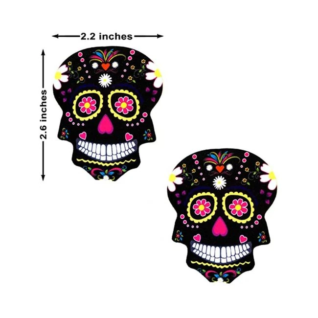 Neva Nude Pasty Sugar Skull - Fit & Sizing