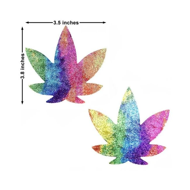 Neva Nude Pasty Weed Leaf Plur Fur Velvet - Fabric & Feel
