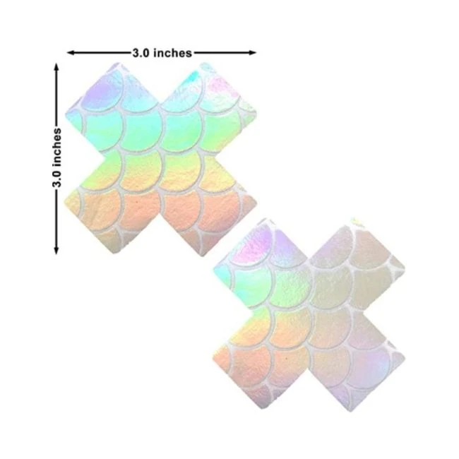Neva Nude Pasty X Factor Holographic - Fit & Sizing
