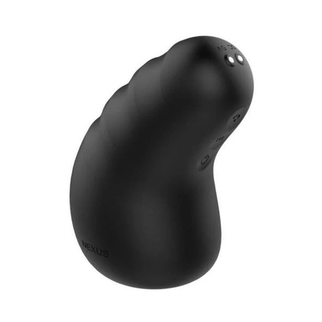 Nexus Eclipse Vibrating & Stroking Male Masturbator Black - Internal Texture and Stimulation