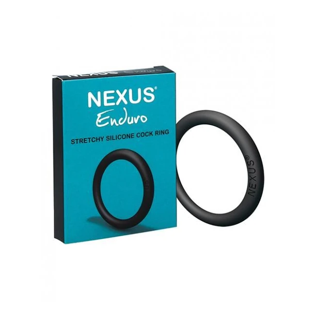 Nexus Enduro Silicone Cock Ring Black - Overview