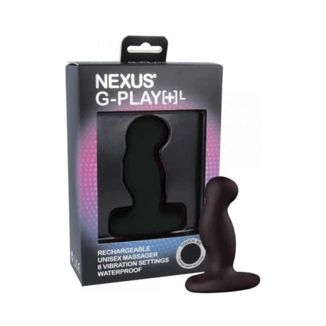 Nexus Gplaylrg Unisex Vibrator - Black - How It Feels
