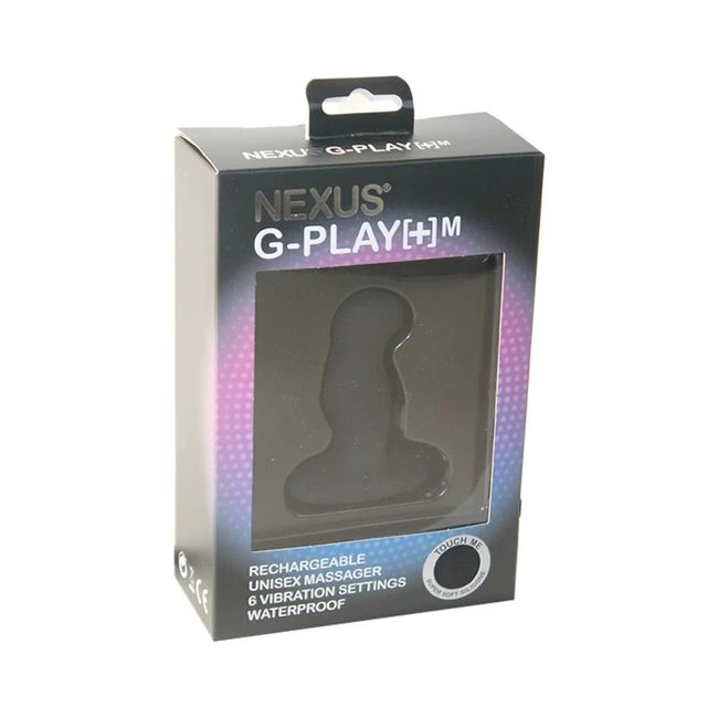 Nexus Gplaymed+ Unisex Vibrator - Black - How It Feels
