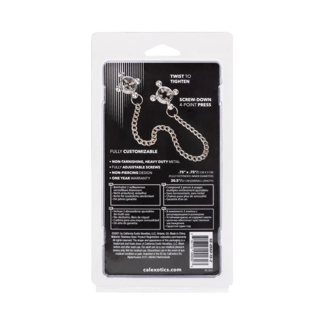 Nipple Grips 4-point Nipple Press W/ Chain - Comfort & Fit