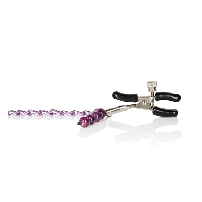Nipple Play Clamps Purple Chain - Hardware & Fasteners