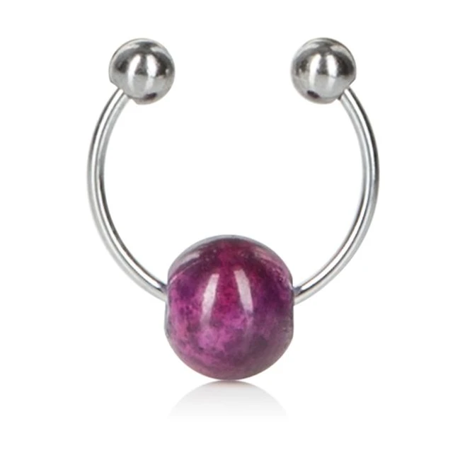 Nipple Play Clamps Purple Chain - Comfort & Fit