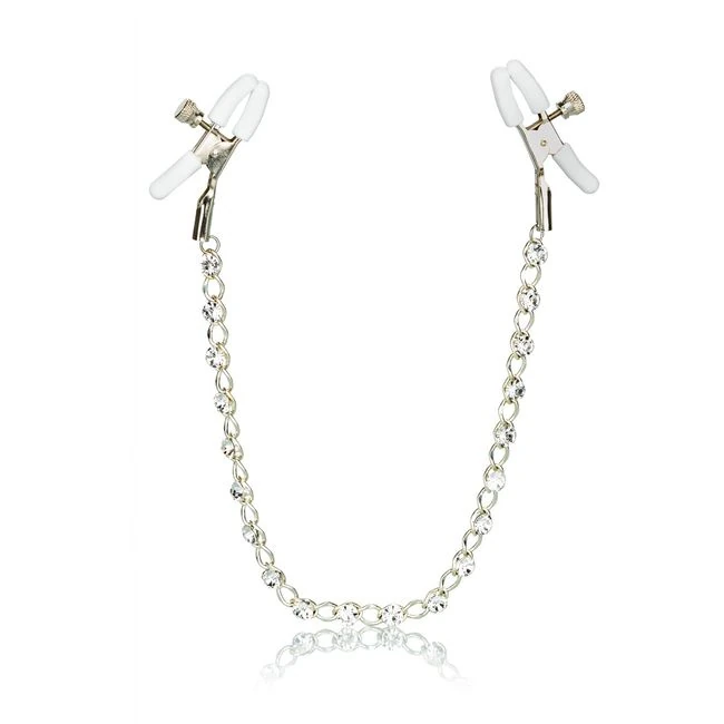 Nipple Play Crystal Nipple Clamps - Comfort & Fit